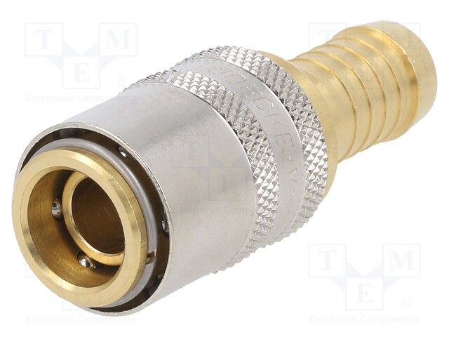 Quick connection coupling; max.15bar; Features: without valve