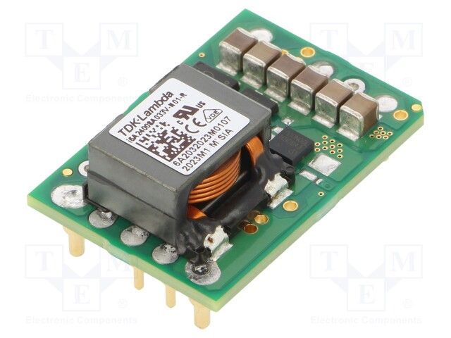 Converter: DC/DC; 250W; Uin: 9÷40V; -3.3/-30VDC; Iout: 8A; 15g