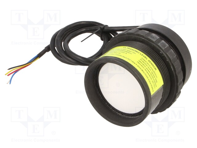 Sensor: ultrasonic; straight; Range: 1.2÷15m; analogue 4-20mA