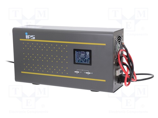 Power supply: emergency supply system; 300W; 400x210x127mm; 15A