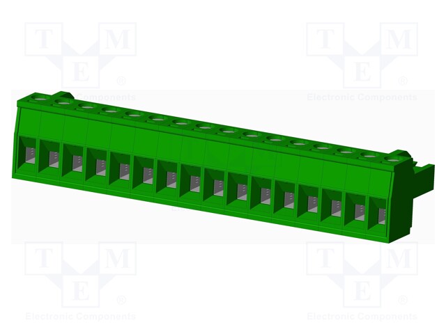 Connector: pluggable terminal block; plug; female; straight; 12A