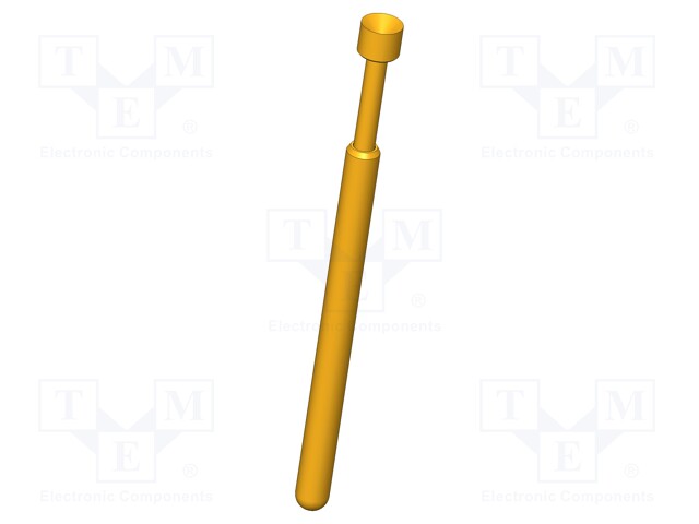 Needle-like test probe; Operational spring compression: 4.4mm