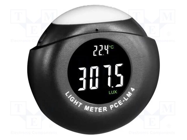 Light meter; 0÷20kFc; Fc,lux,°C,°F; 31x80mm; IP20; Resol: 0.1°C