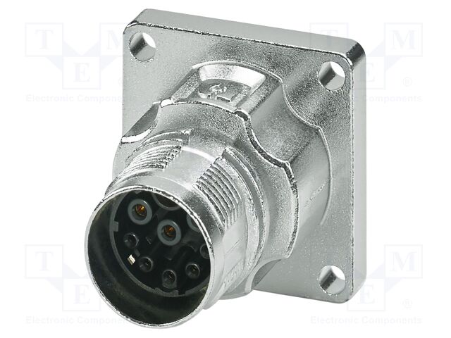 Connector: M17; socket; M17 PRO; PIN: 9(5+4); 630V; 3.6A,14A; IP67