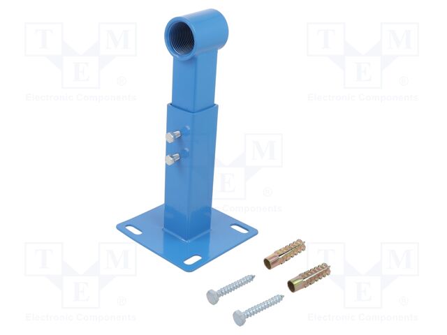 Holder for mounting expansion vessels; blue