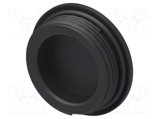 Stopper; polyamide; black; IP68; Entrelec; Gland: M32; 8mm