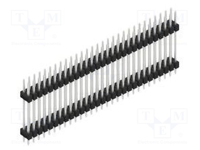 Connector: pin strips; pin header; male; PIN: 58; 2.54mm; THT; 2x29