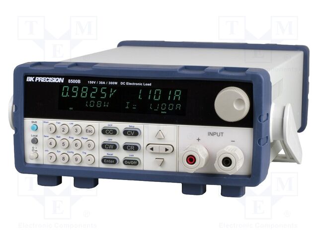 Device: programmable electronic load DC; 150V; 30A; 300W; 4.7kg