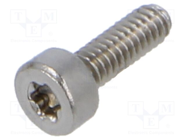 Screw; M2x6; 0.4; Head: cheese head; Torx®; TX06; ISO 14579
