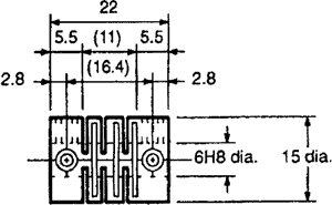 Encoder: incremental; Usup:5VDC; 1000imp/revol; shaft 6mm; IP50
