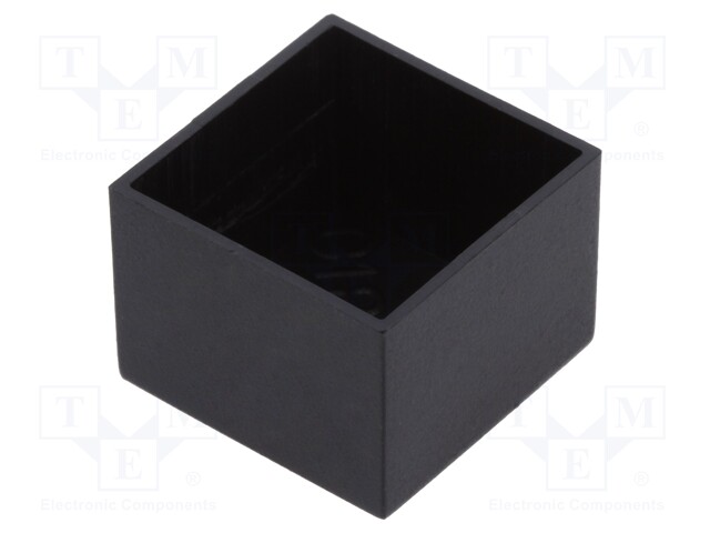Enclosure: designed for potting; X: 18.4mm; Y: 18.4mm; Z: 13.5mm