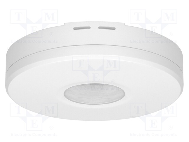 Motion sensor; wall mount; 230VAC; IP65; Range: 8m; 360°; 2kW