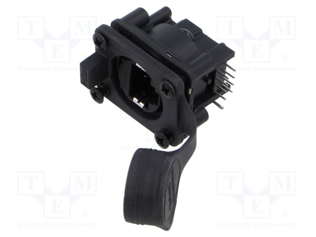 Connector: RJ45; socket; THT; 19.8x24mm; 8p8c; Cat: 5e