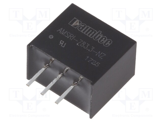 Converter: DC/DC; 1.65W; Uin: 4.75÷36V; Uout: 3.3VDC; Iout: 500mA