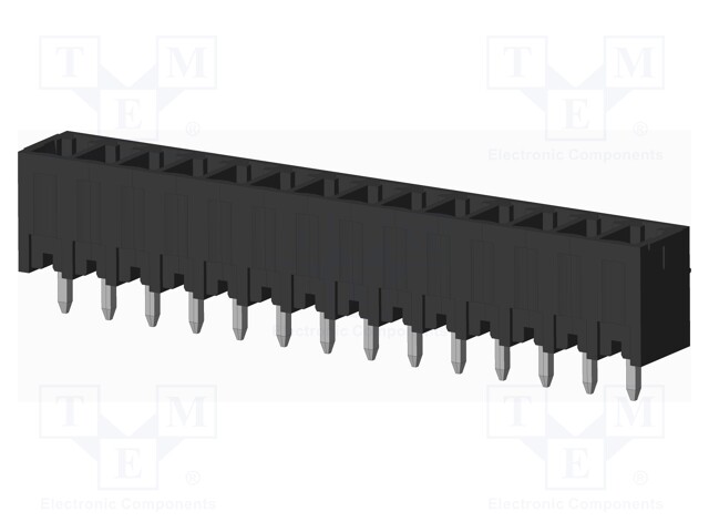 Connector: pluggable terminal block; socket; male; on PCBs