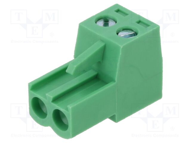 Connector: pluggable terminal block; VD; 8A; 300V; plug; PIN: 2