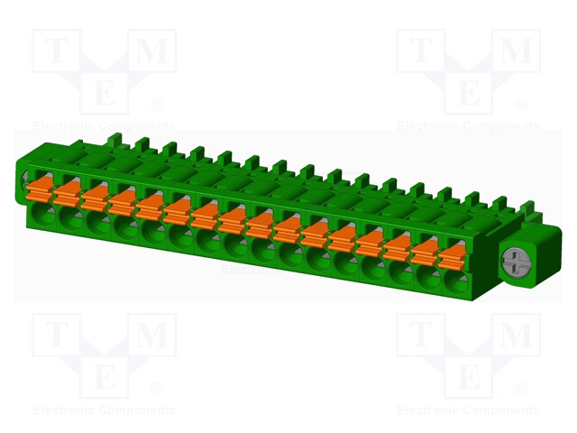 Connector: pluggable terminal block; plug; female; straight; 5.5A