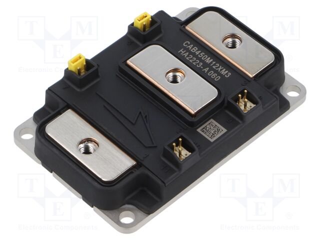 Silicon Carbide MOSFET, Half Bridge, Dual N Channel, 450 A, 1.2 kV, 0.0026 ohm, Module