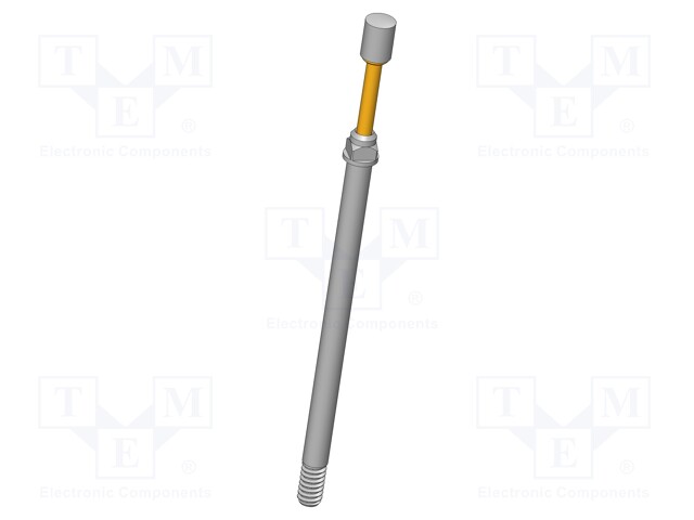 Test needle; Operational spring compression: 4mm; 20A; Ø: 2mm
