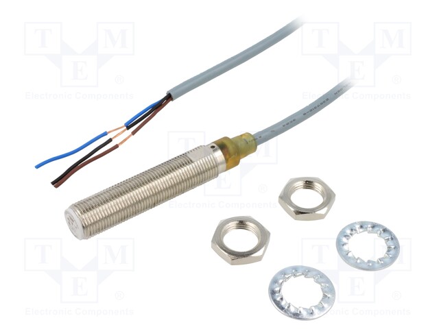 Sensor: inductive; 0÷6mm; 10÷36VDC; M12; Connection: lead 2m; IP67