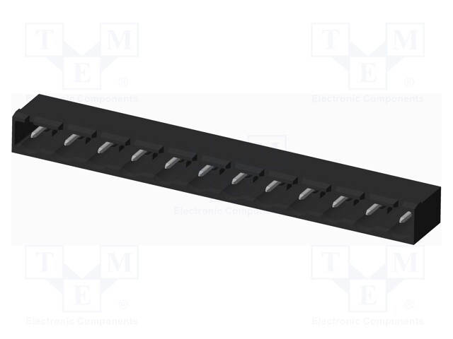 Connector: pluggable terminal block; socket; male; on PCBs