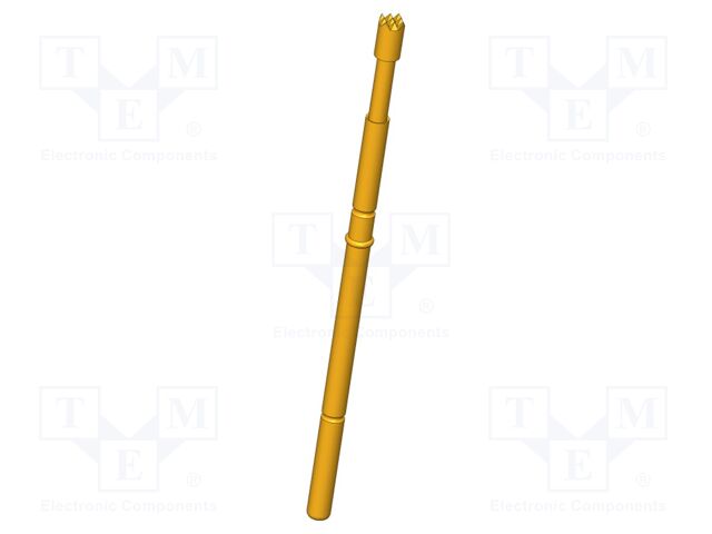 Test needle; Operational spring compression: 4mm; 5A; Ø: 1.8mm