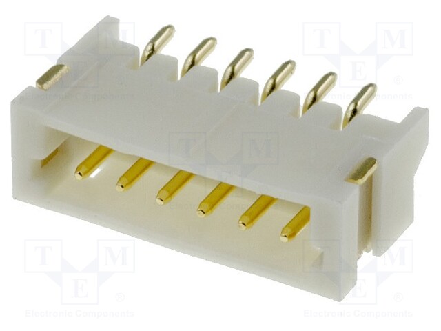 Socket; wire-board; male; 1.5mm; PIN: 6; SMT; 100V; 1A; tinned; 20mΩ