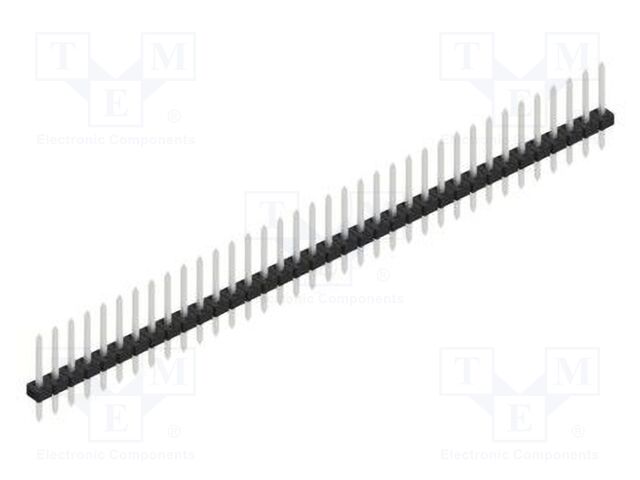 Connector: pin strips; pin header; male; PIN: 36; 2mm; THT; 1x36