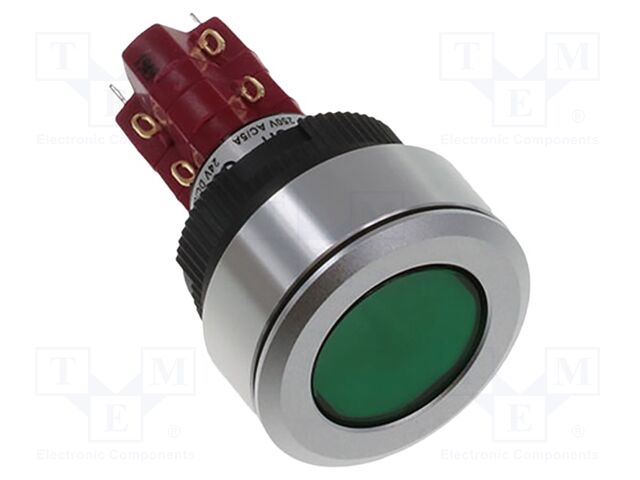 Switch: push-button; Pos: 2; (SPST-NO + SPST-NC) x2; 5A/250VAC