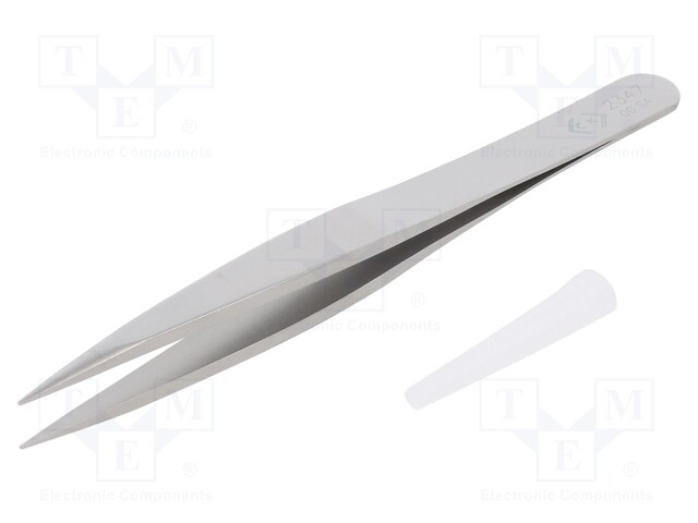 Tweezers; 123mm; for precision works