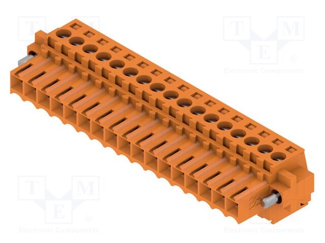 Connector: pluggable terminal block