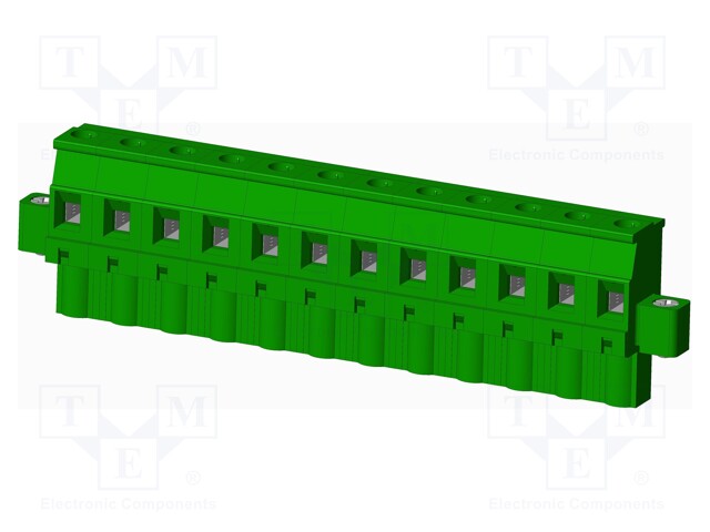 Connector: pluggable terminal block; plug; female; angled 90°