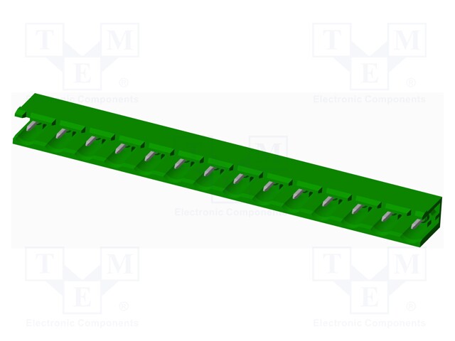 Connector: pluggable terminal block; socket; male; angled 90°