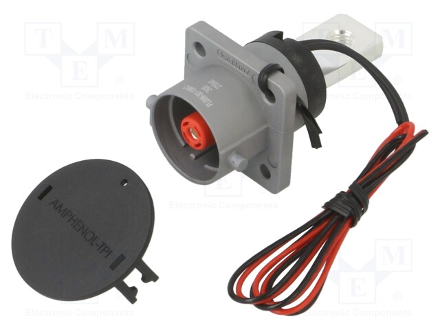 Connector: DC supply; female; screw; Mech.durability: 100cycles
