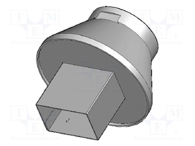 Nozzle: hot air; for hot air station; HCT-1000; 14x8mm
