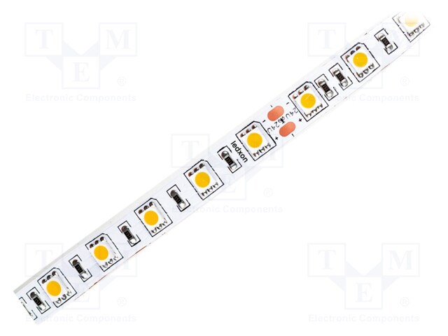 LED tape; white neutral; LED/m: 60; SMD; 5050; 24V; W: 10mm; 120°