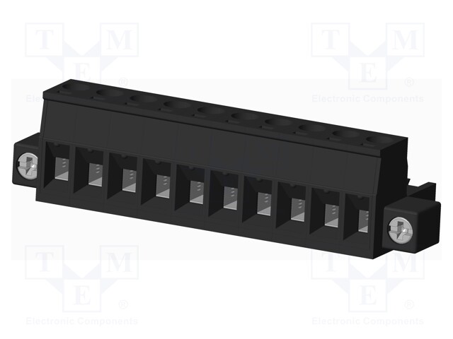 Connector: pluggable terminal block; plug; female; straight; 300V