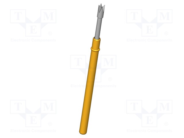 Test needle; Operational spring compression: 4mm; 5A; Ø: 1.3mm