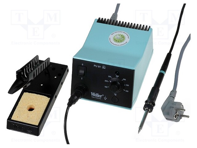 Soldering station; analogue; 80W; 150÷450°C; station WEL.PU81
