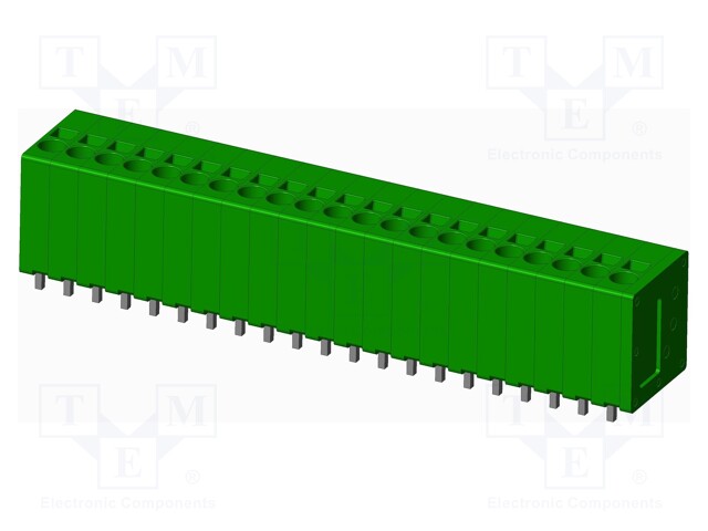 Connector: PCB terminal block; terminal; Plating: tinned; on PCBs