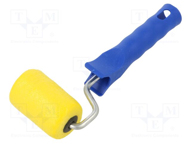 Pressure roller; with handle; 50mm; for wallpapers
