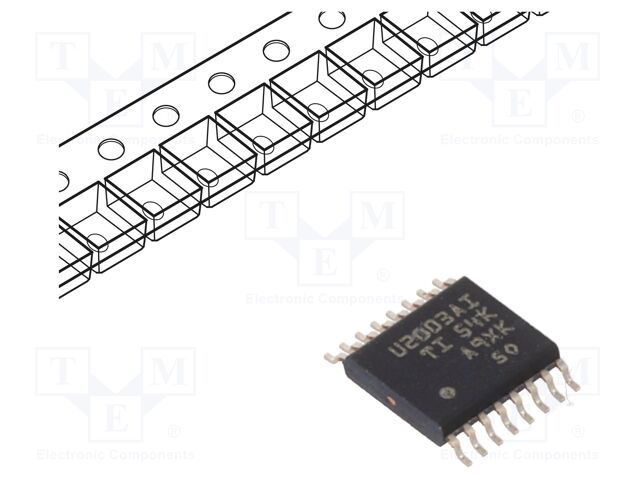 Bipolar Transistor Array, NPN, 50 V, 500 mA, TSSOP