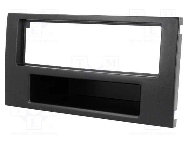 Radio mounting frame; Ford; 1 DIN; black