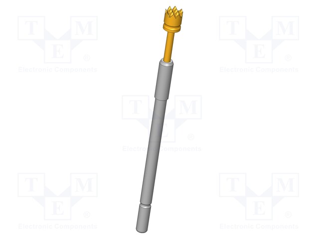Test needle; Operational spring compression: 4mm; 20A; Ø: 2.5mm