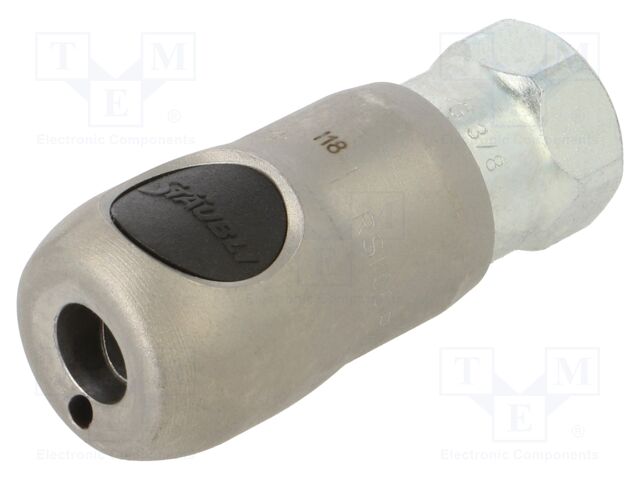 16bar; Thread: G 3/8" internal; socket; 6mm