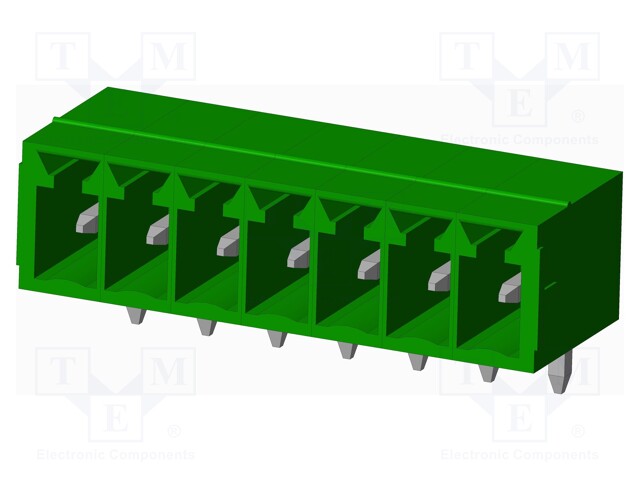 Connector: pluggable terminal block; socket; male; angled 90°