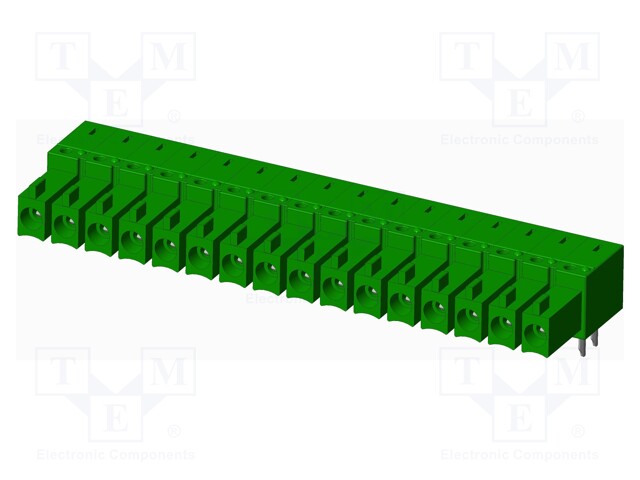 Connector: pluggable terminal block; socket; female; angled 90°