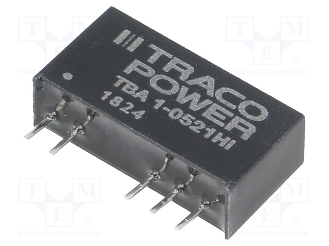 Converter: DC/DC; 1W; Uin: 4.5÷5.5V; Uout: 5VDC; Uout2: -5VDC; SIP7
