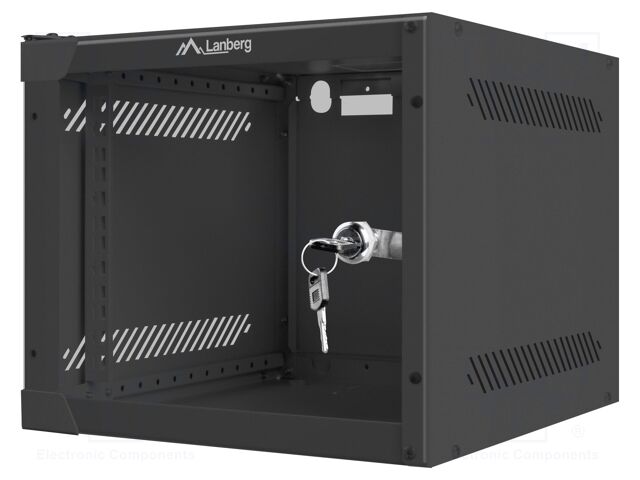 Enclosure: rack cabinet; Standard: 10"; 4U; black; Z: 310mm; X: 280mm