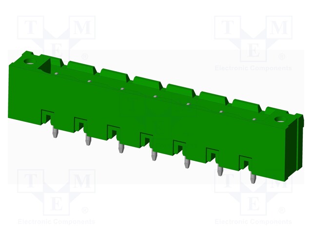 Connector: pluggable terminal block; socket; male; straight; THT